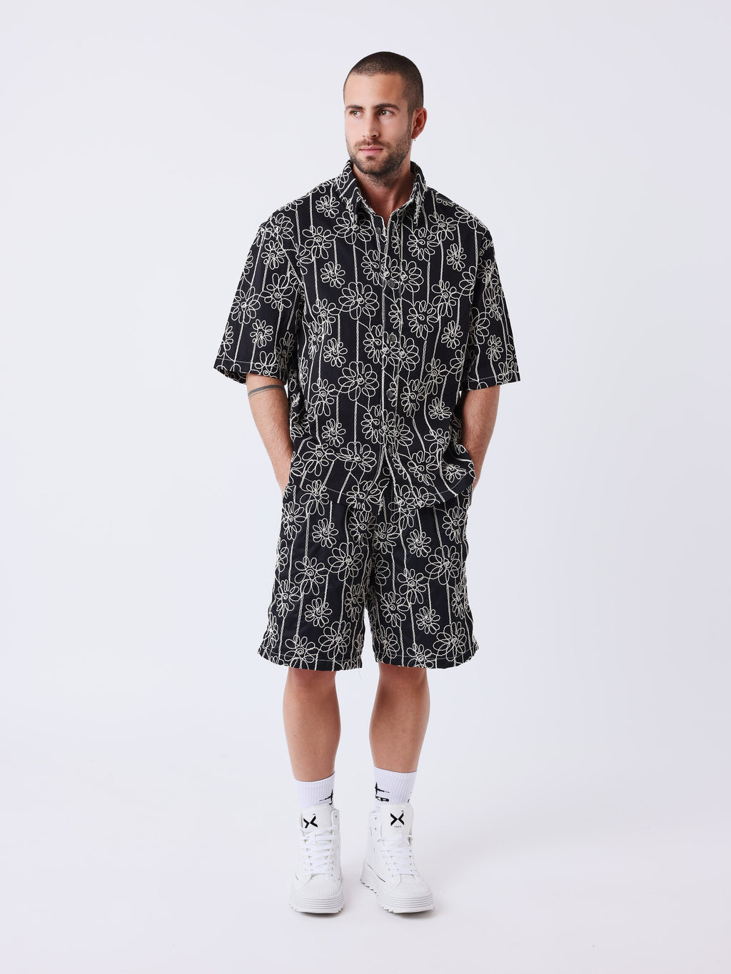 Chemise manches courtes Candide Idylle