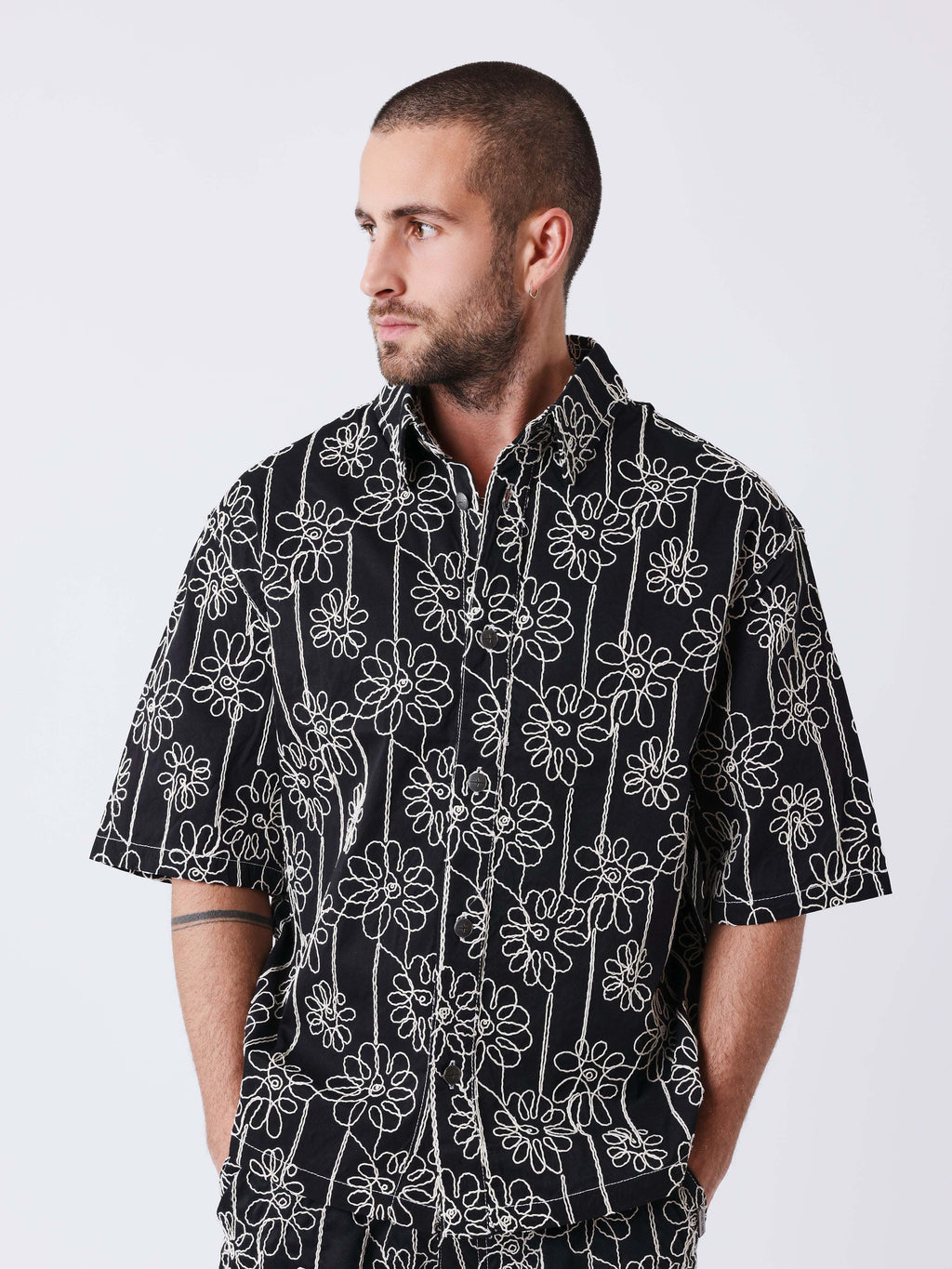 Chemise manches courtes Candide Idylle