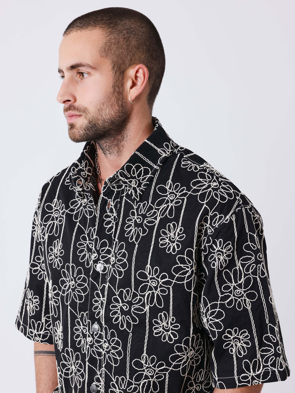Chemise manches courtes Candide Idylle