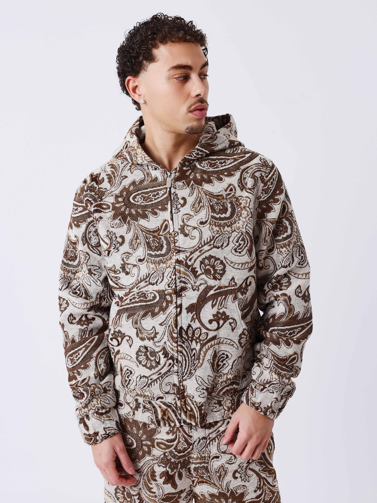 Veste à capuche zippée Tawny