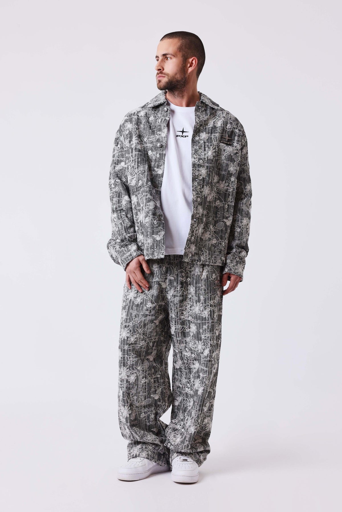 Pantalon Textured