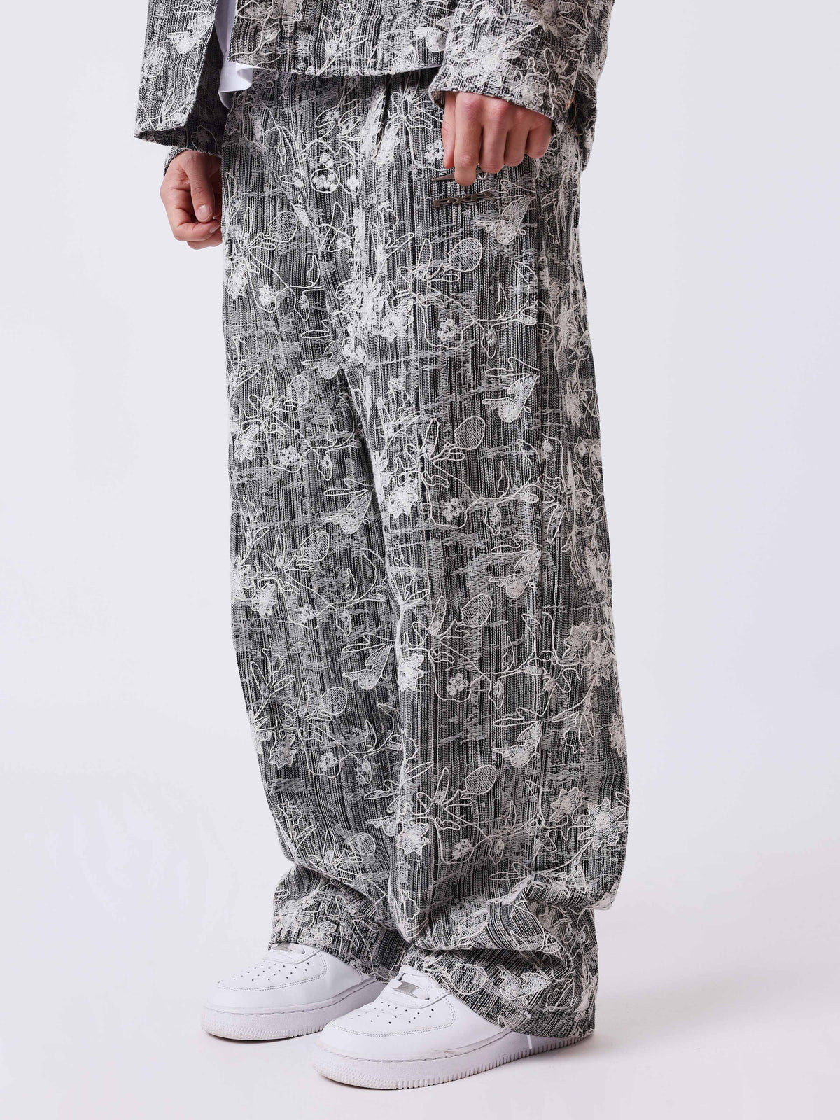 Pantalon Textured