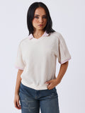 Polo en maille texturée Classy