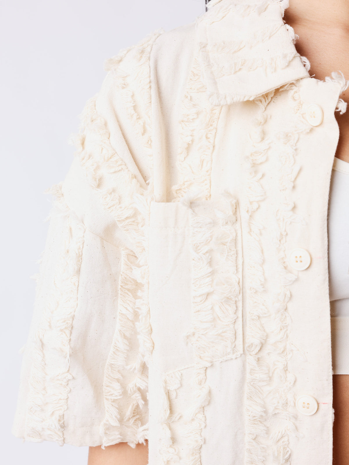Chemise manches courtes Natural