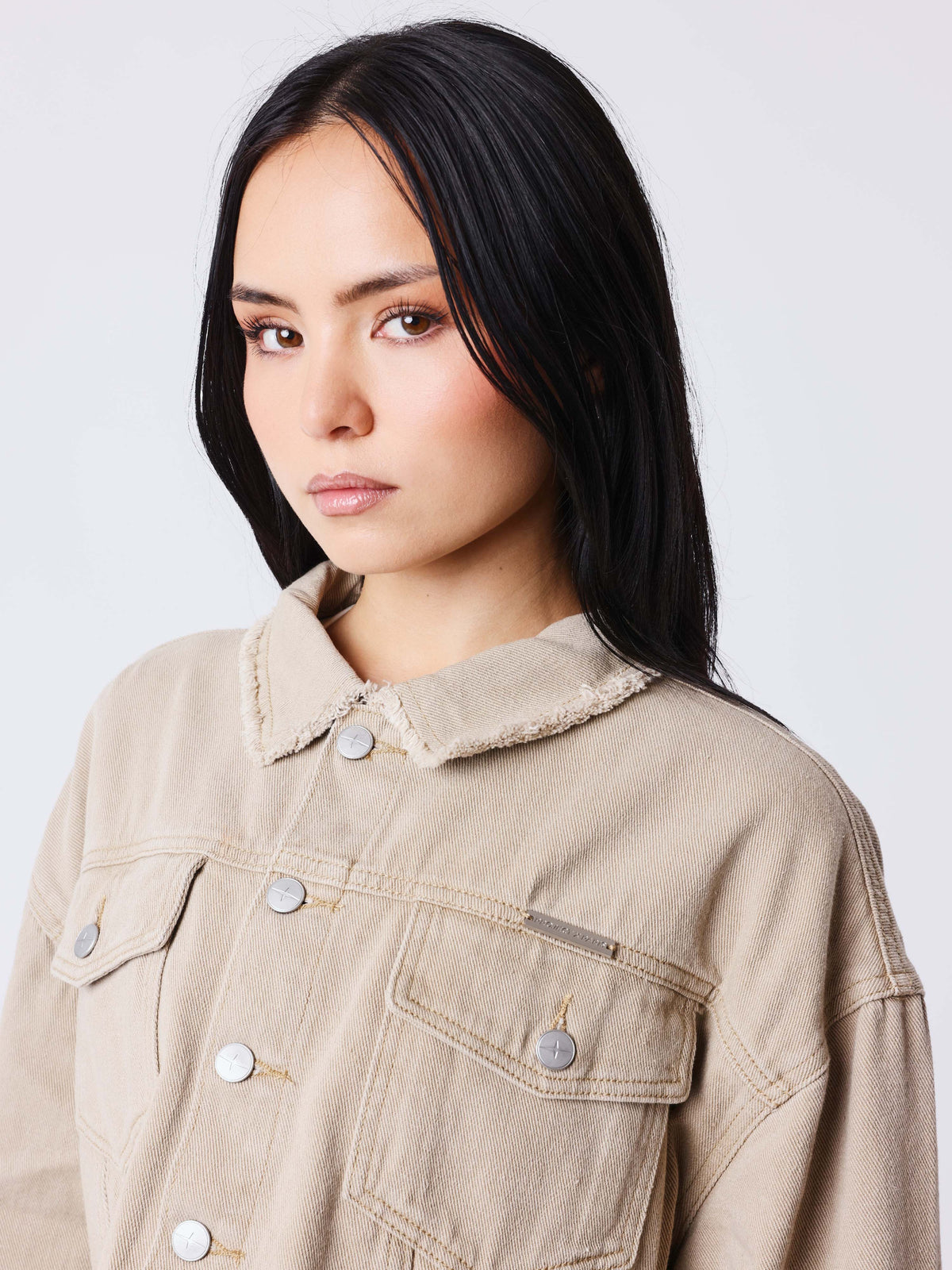 Veste courte Frayed