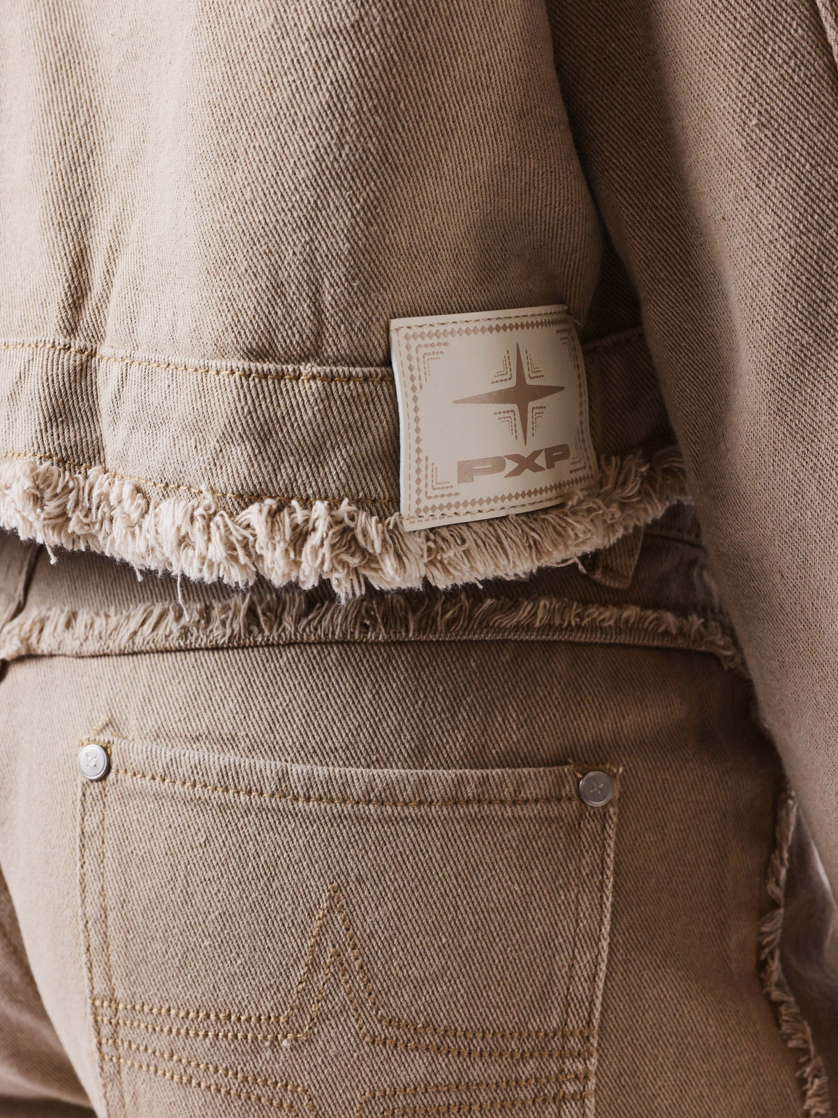 Veste courte Frayed