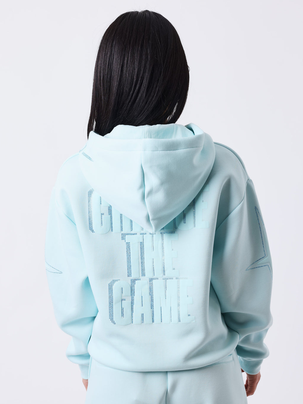 Sweat à capuche zippé Strassy