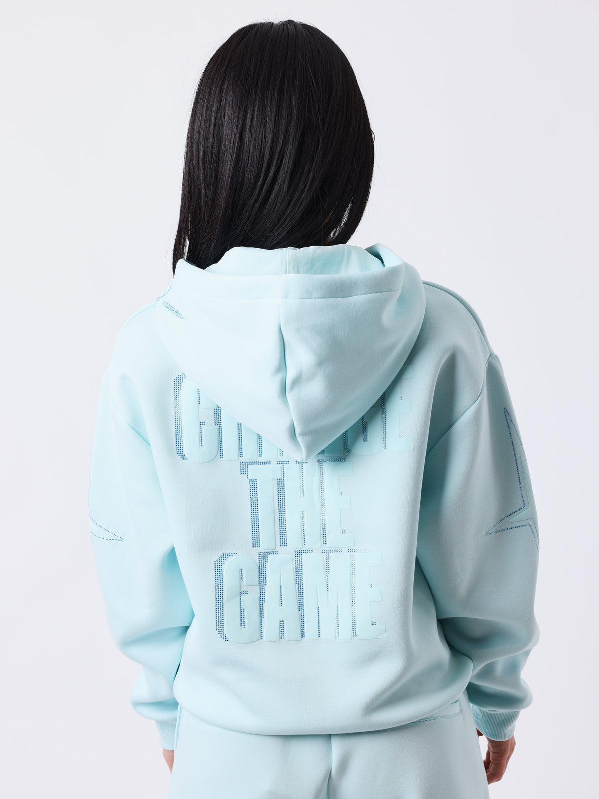 Sweat à capuche zippé Strassy