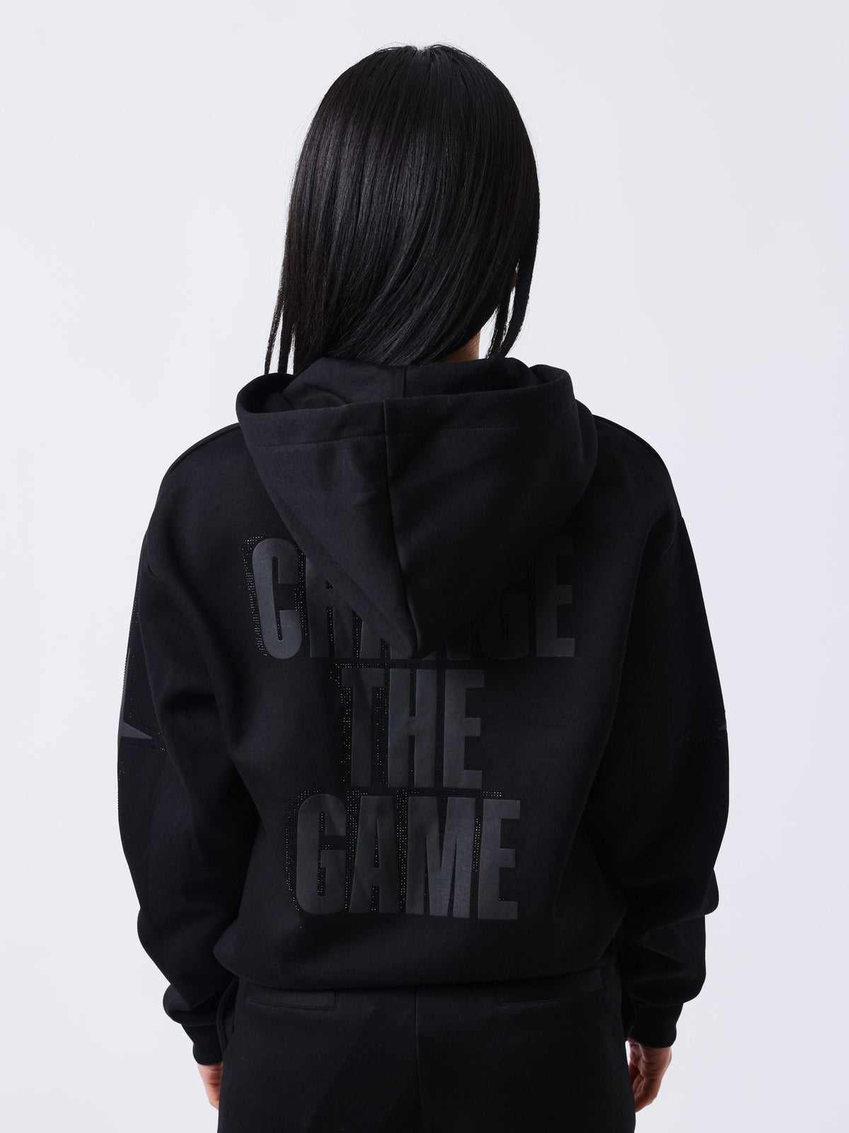 Sweat à capuche zippé Strassy