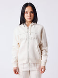 Sweat à capuche zippé Strassy