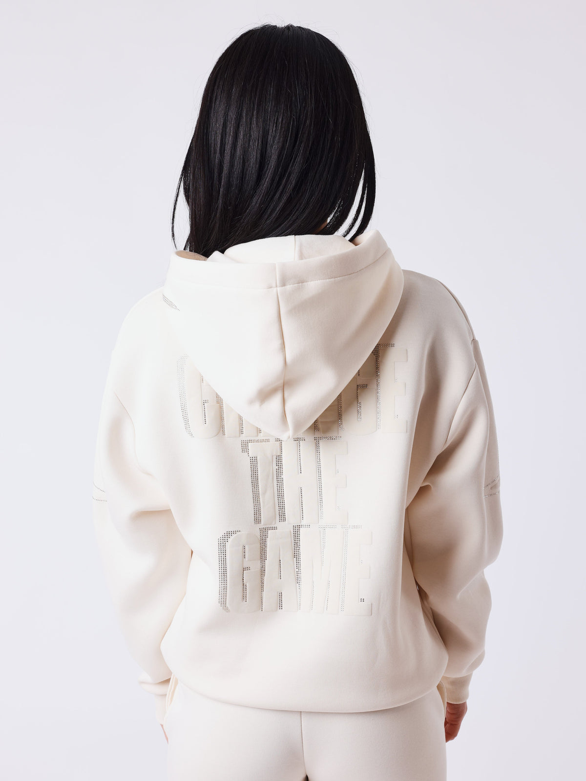 Sweat à capuche zippé Strassy