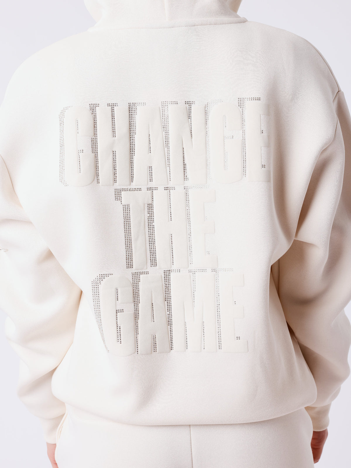 Sweat à capuche zippé Strassy