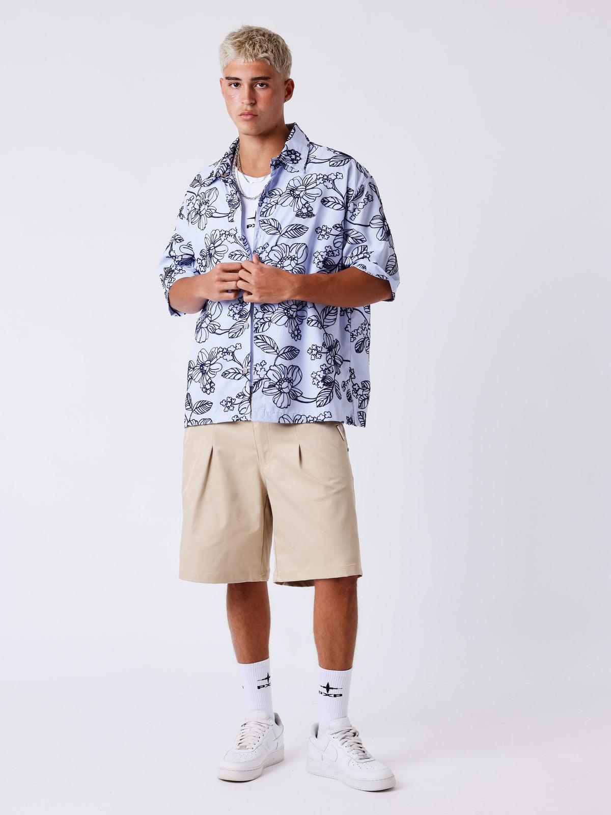 Chemise manches courtes Street bloom