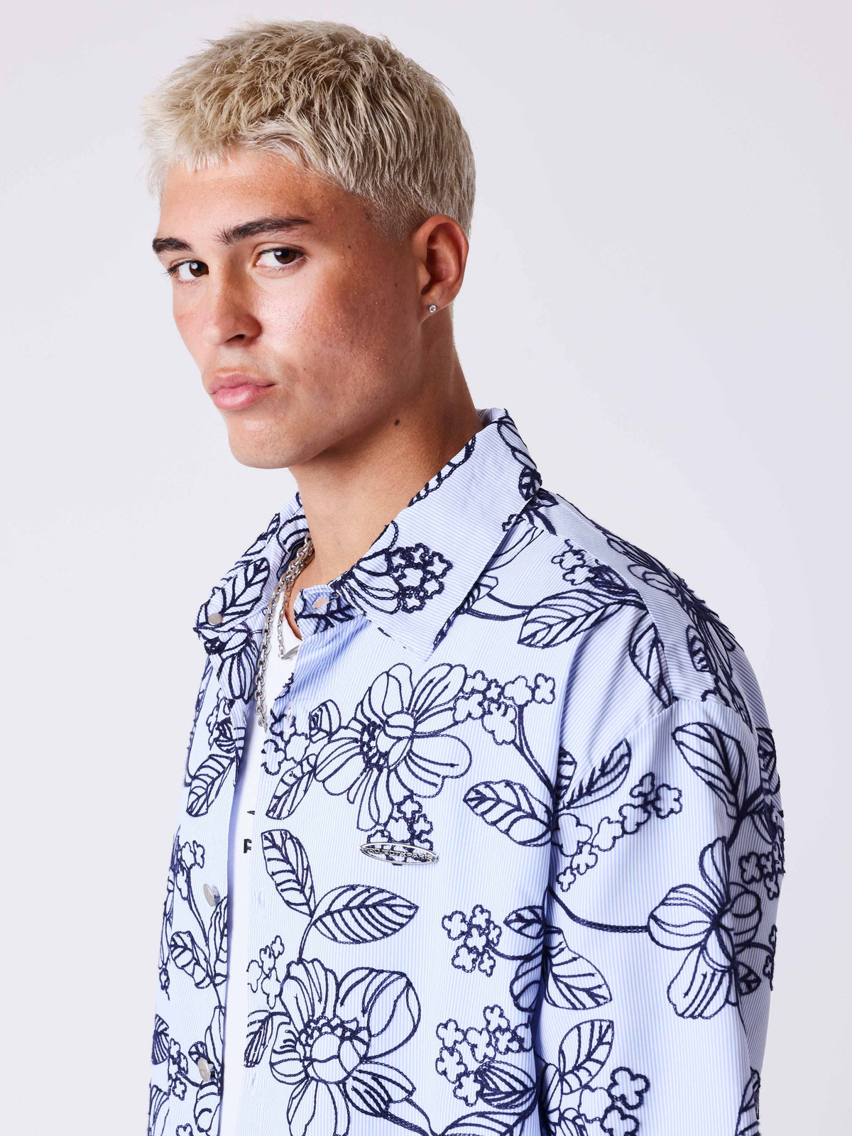 Chemise manches courtes Street bloom
