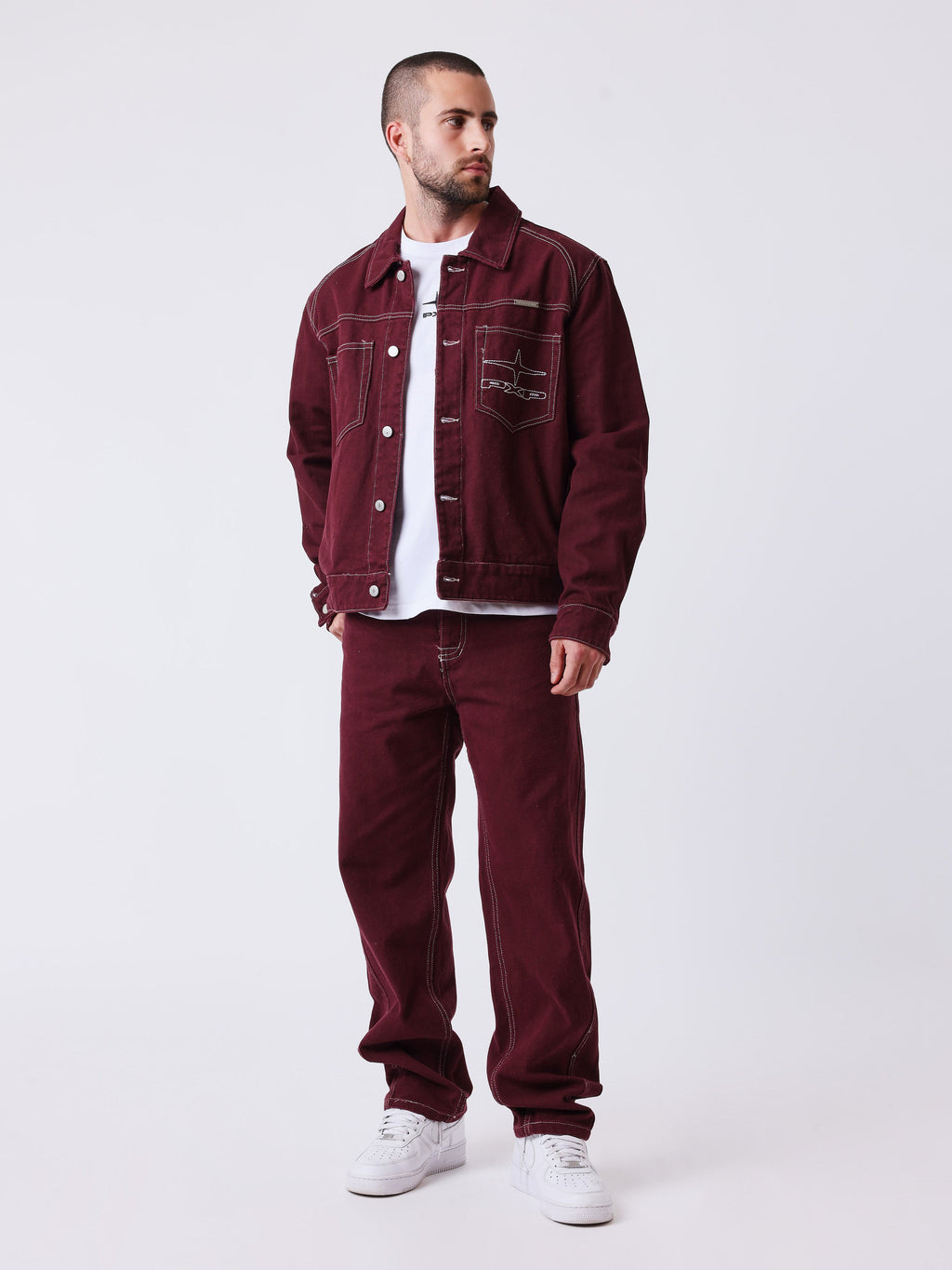 Veste denim knockout