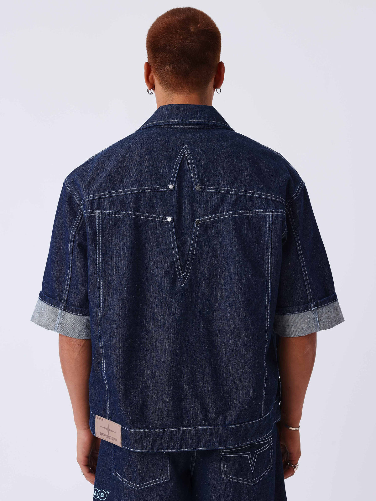 Veste en denim courte Idea