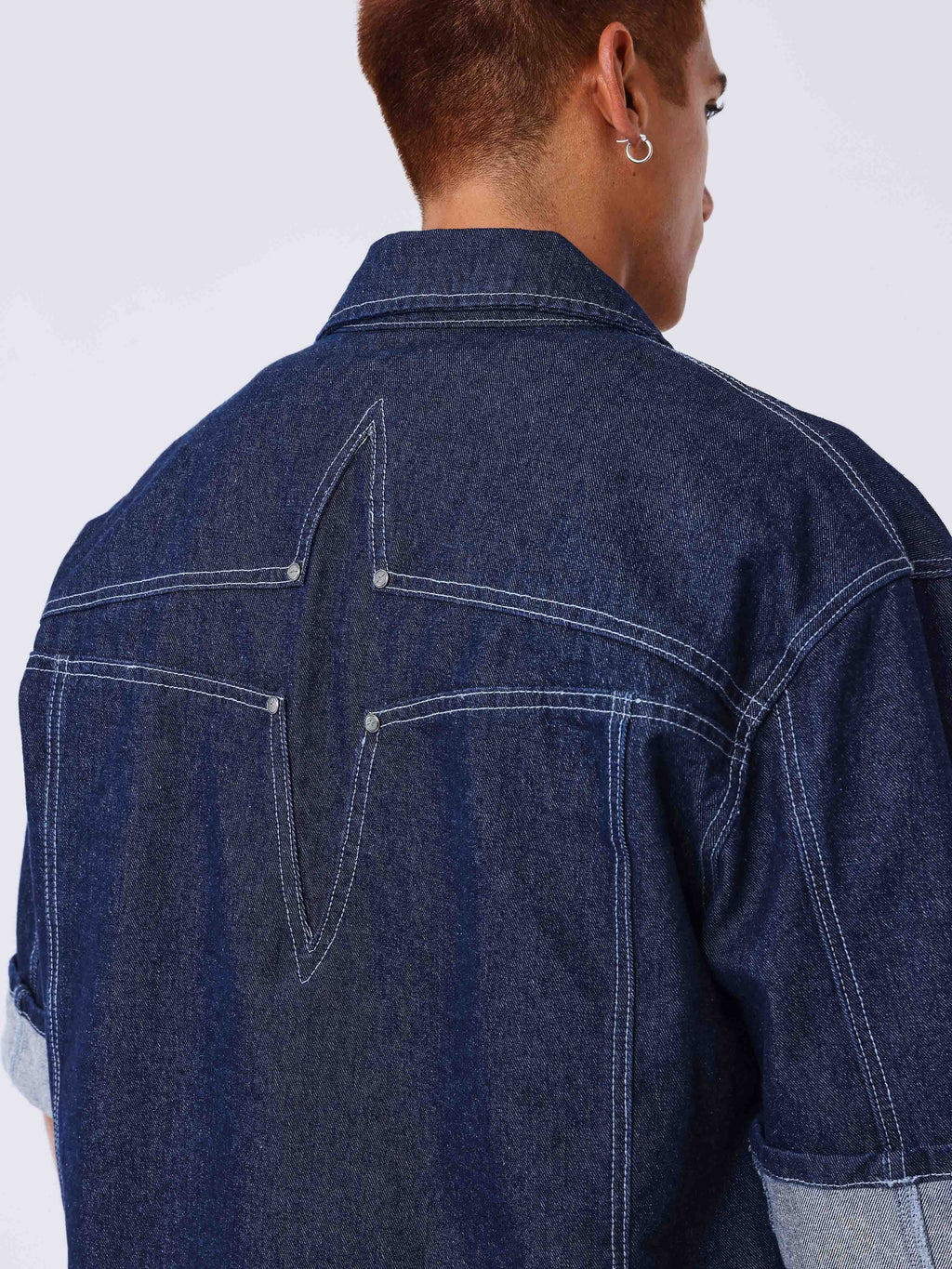 Veste en denim courte Idea
