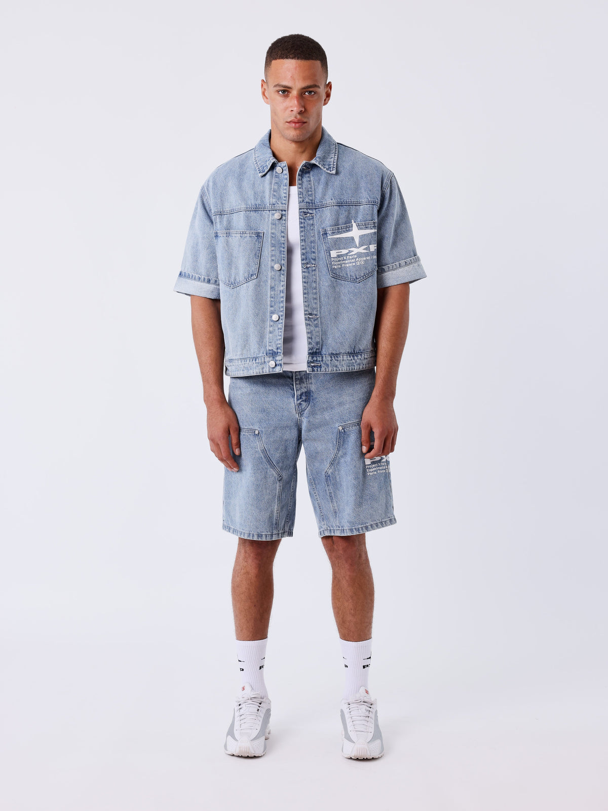 Veste en denim courte Idea