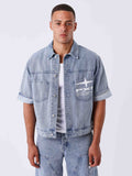 Veste en denim courte Idea