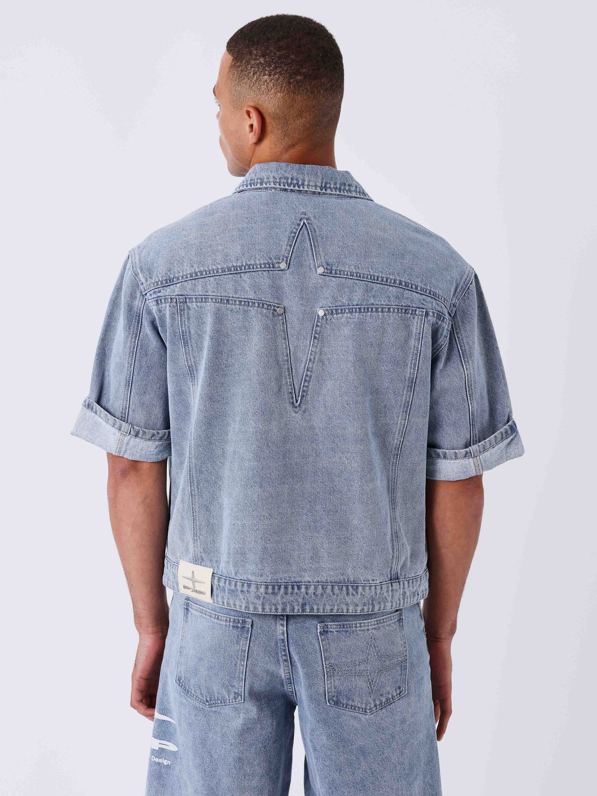 Veste en denim courte Idea