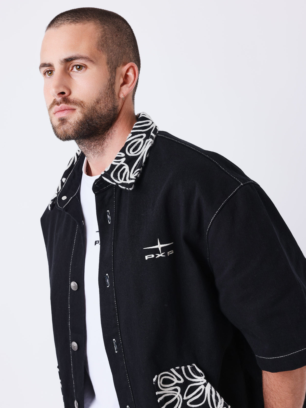 Chemise manches courtes Bandana