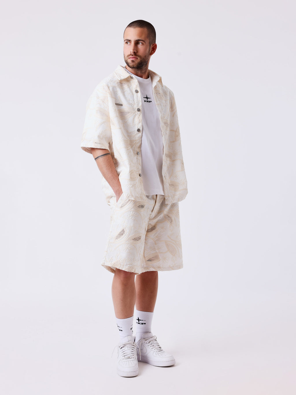 Chemise manches courtes Candide Idylle