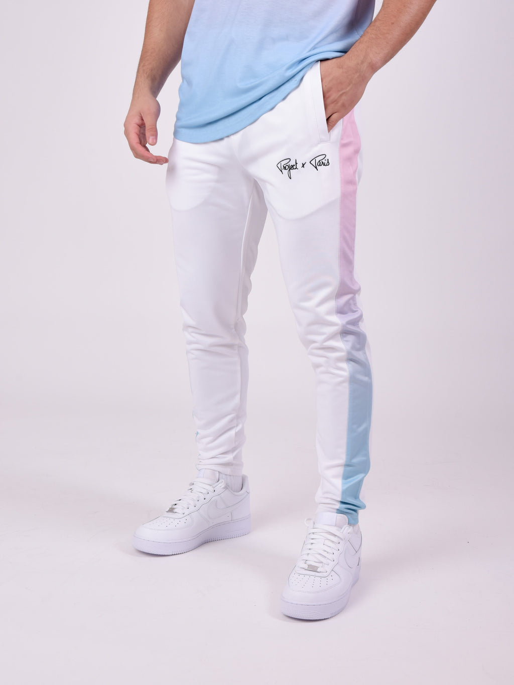 Pantalon à bandes dégradées