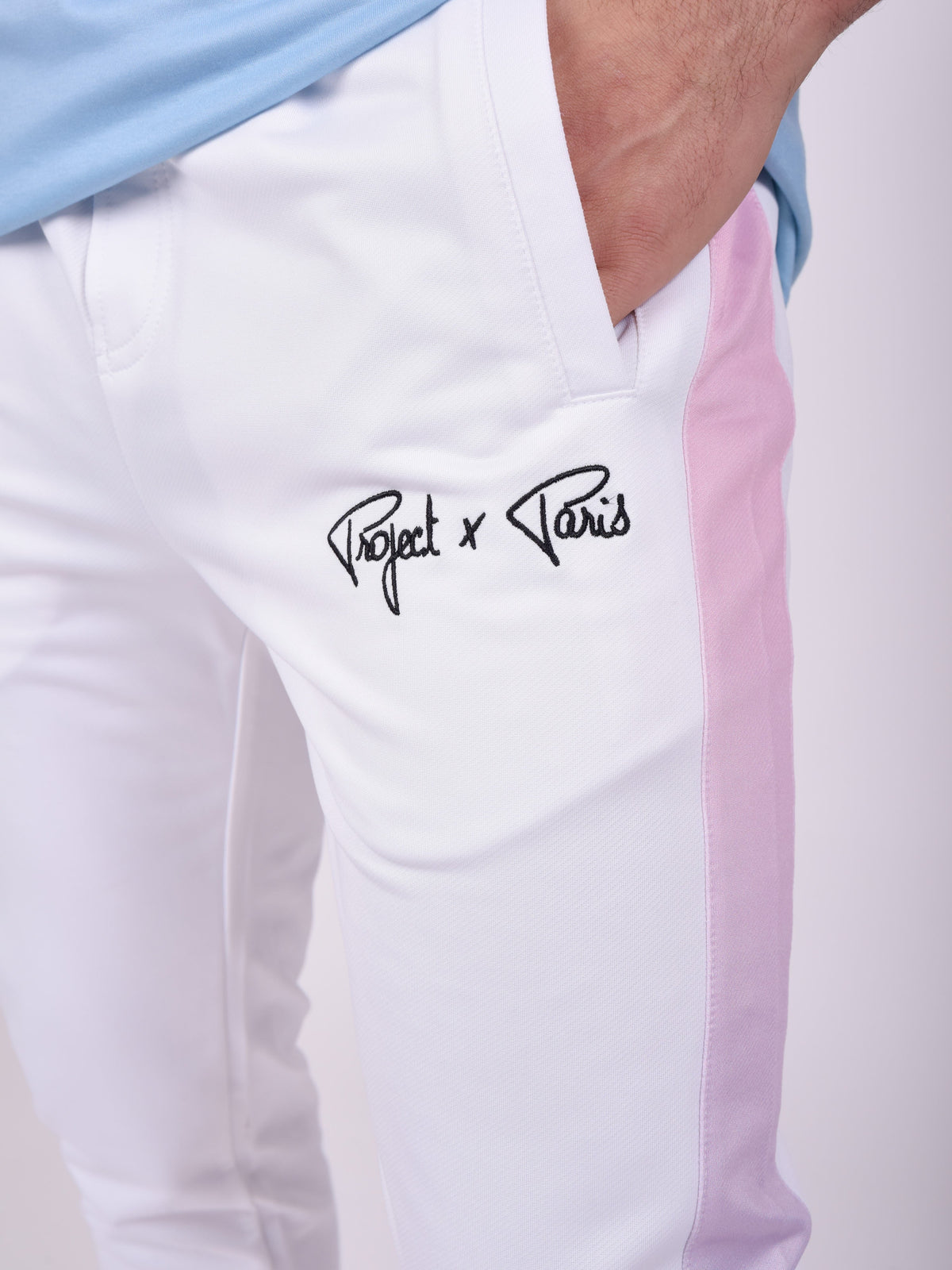 Pantalon à bandes dégradées
