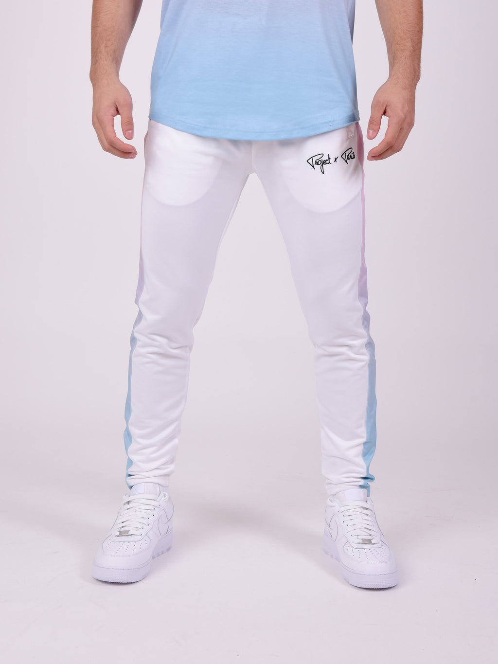Pantalon à bandes dégradées