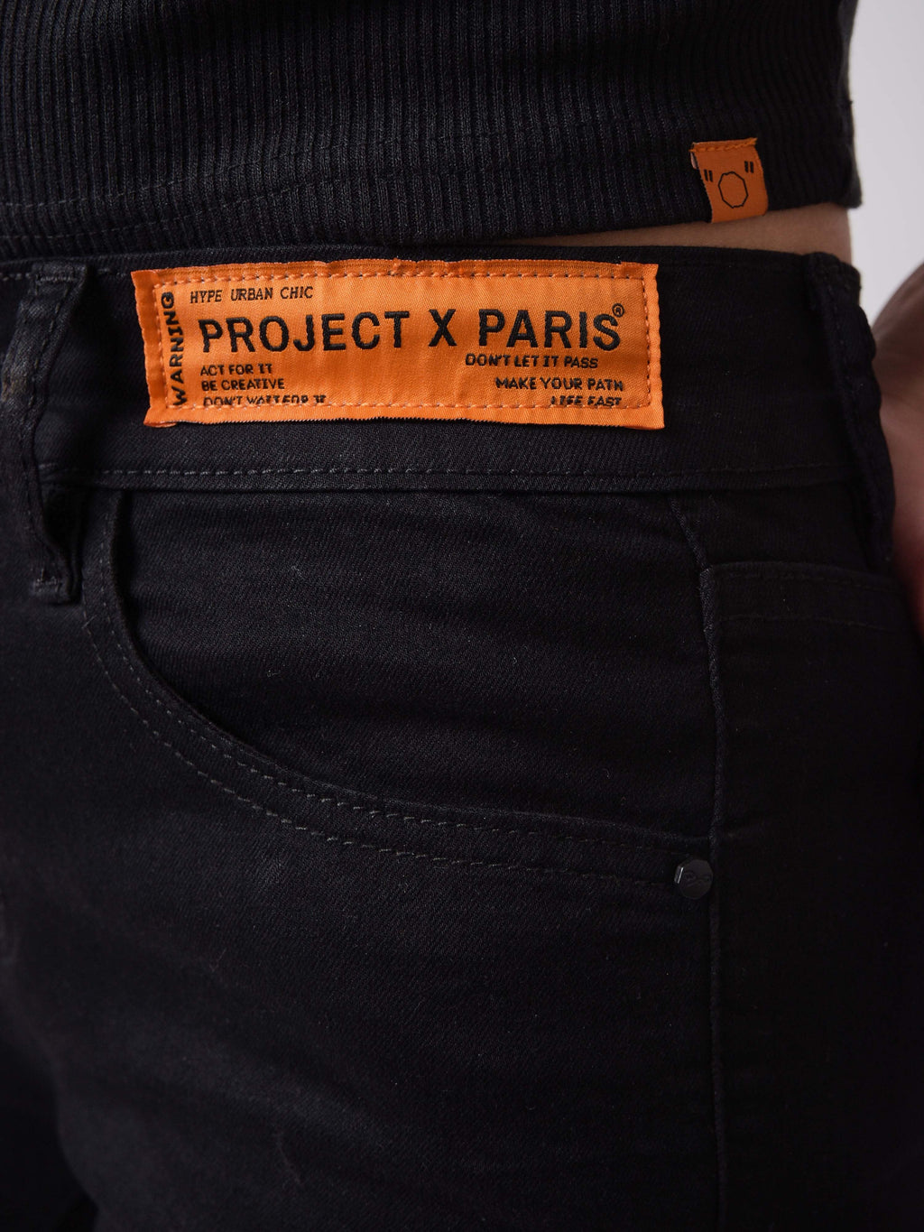 Jean Skinny fit étiquette logo