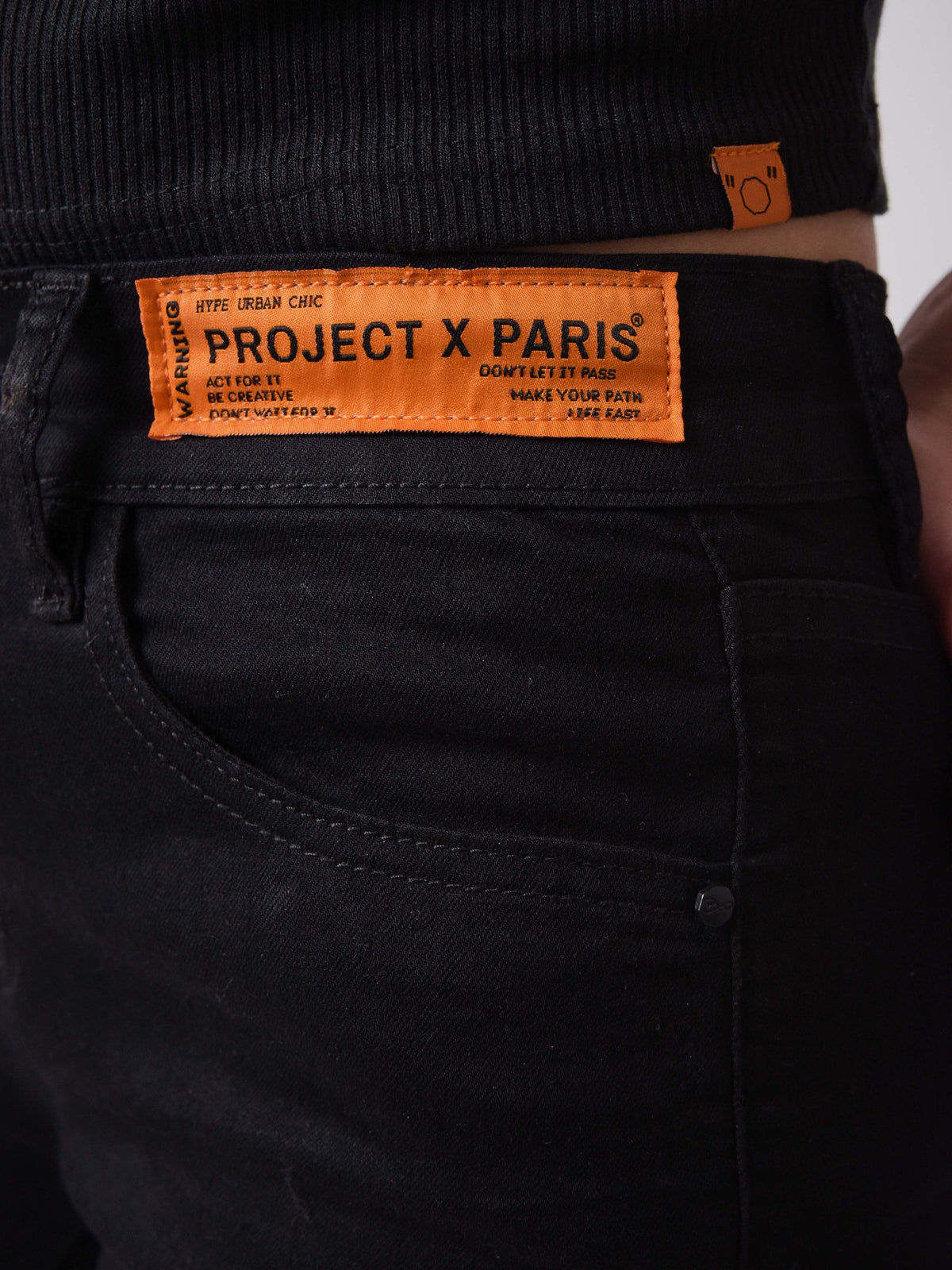 Jean Skinny fit étiquette logo