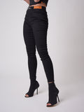 Jean Skinny fit étiquette logo