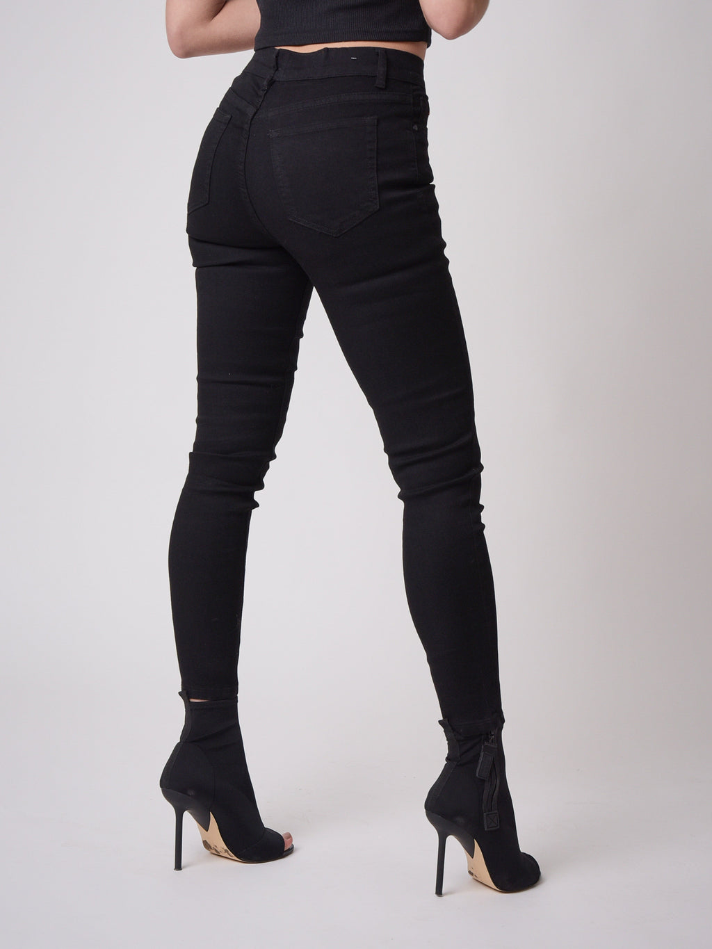 Jean Skinny fit étiquette logo