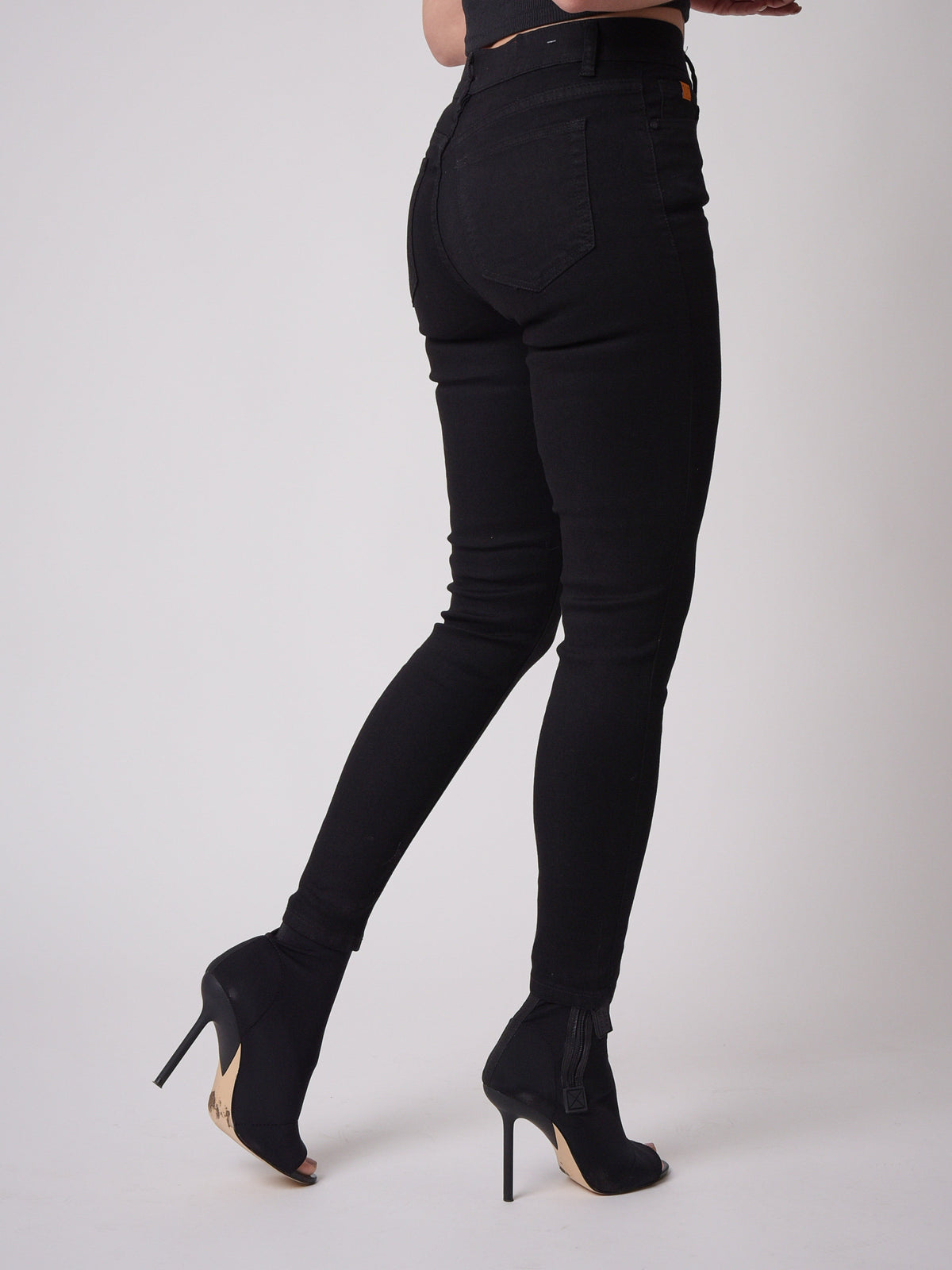 Jean Skinny fit étiquette logo