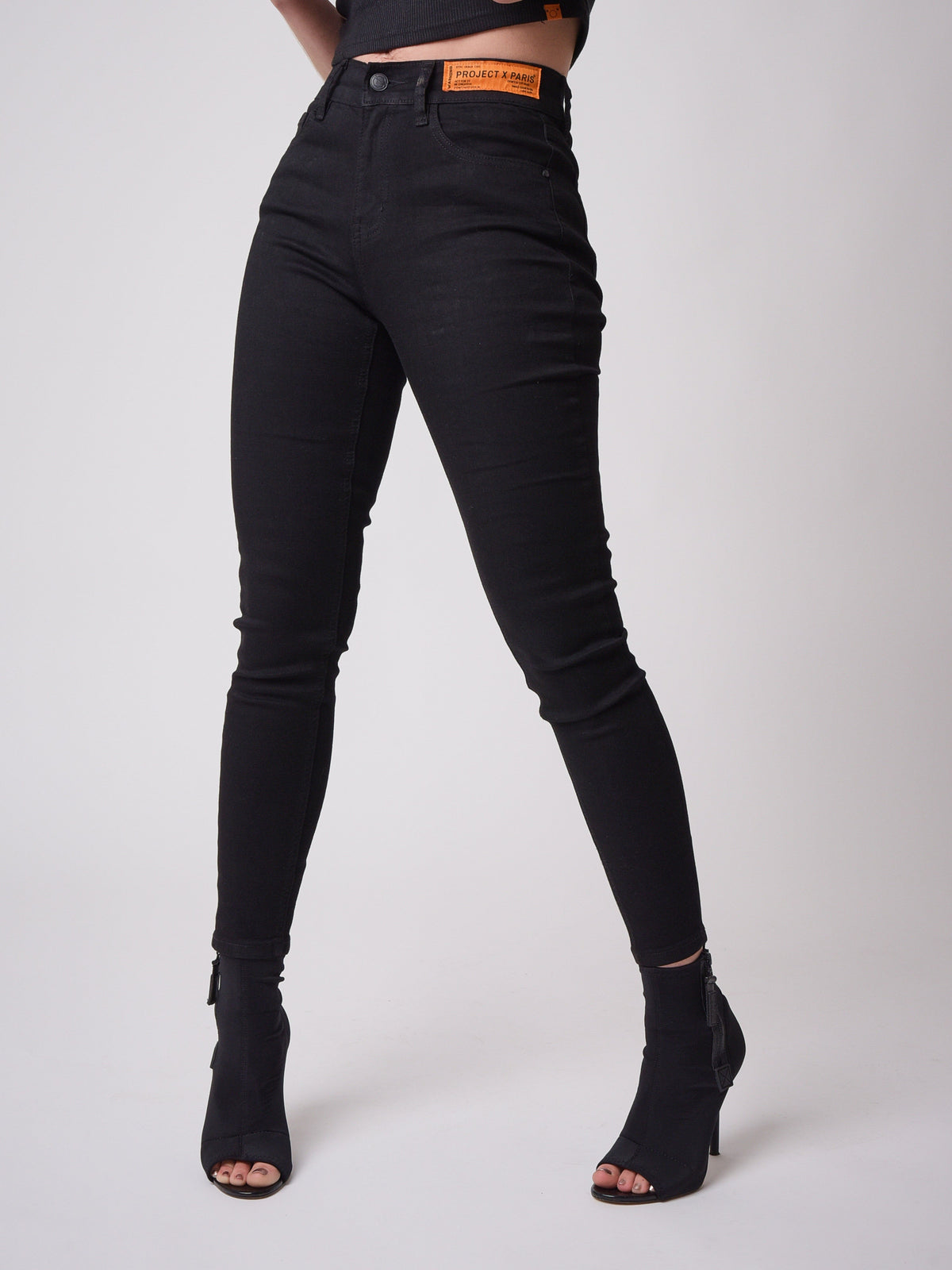 Jean Skinny fit étiquette logo