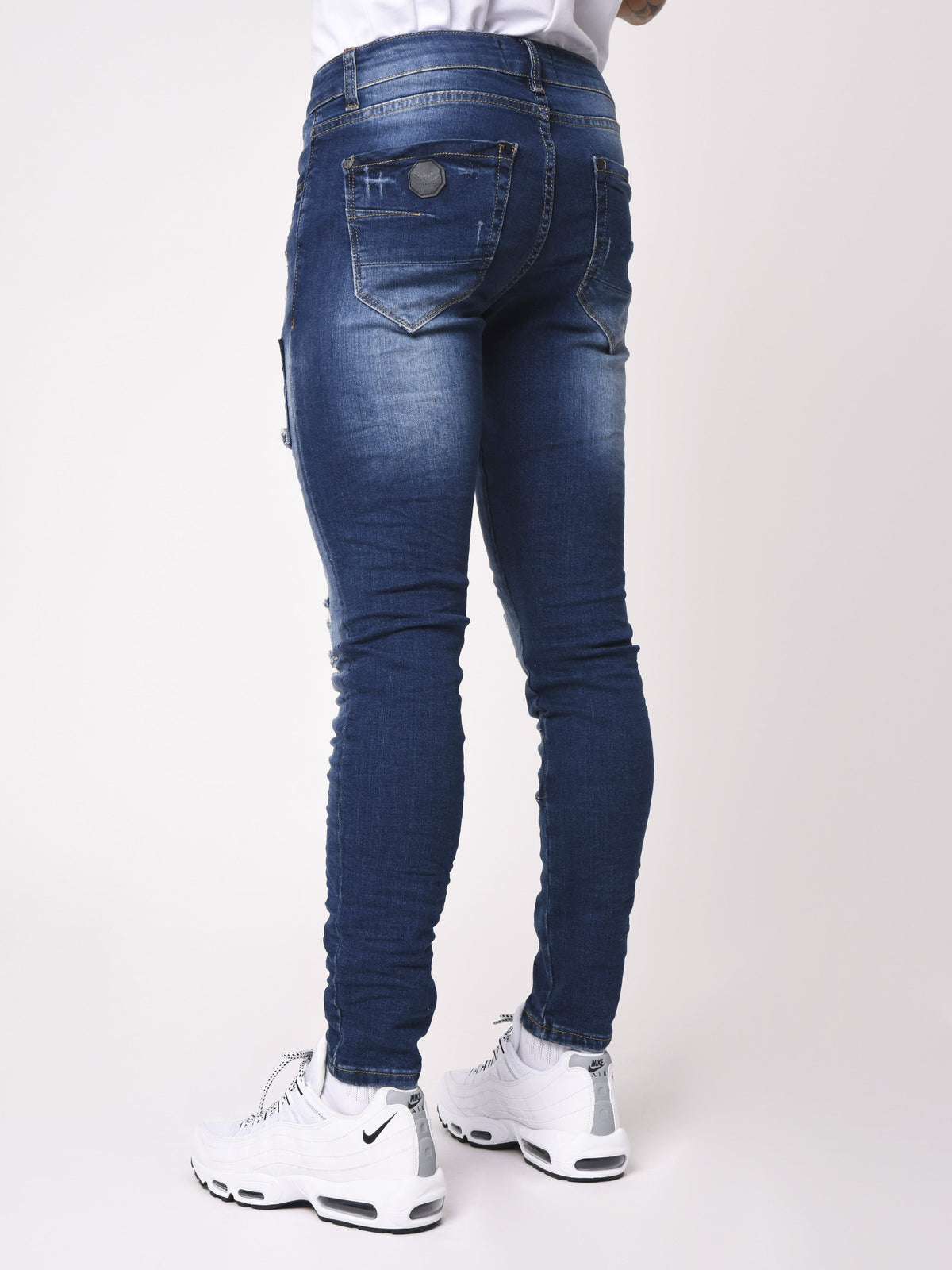 Jean Skinny tacheté