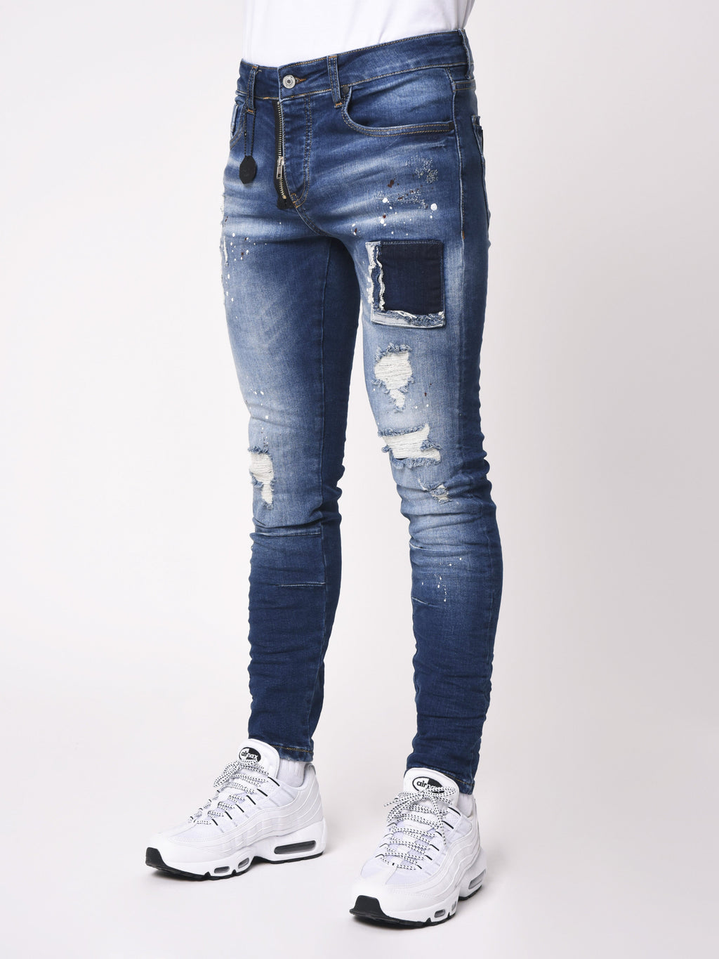 Jean Skinny tacheté