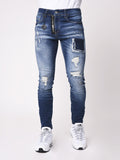 Jean Skinny tacheté