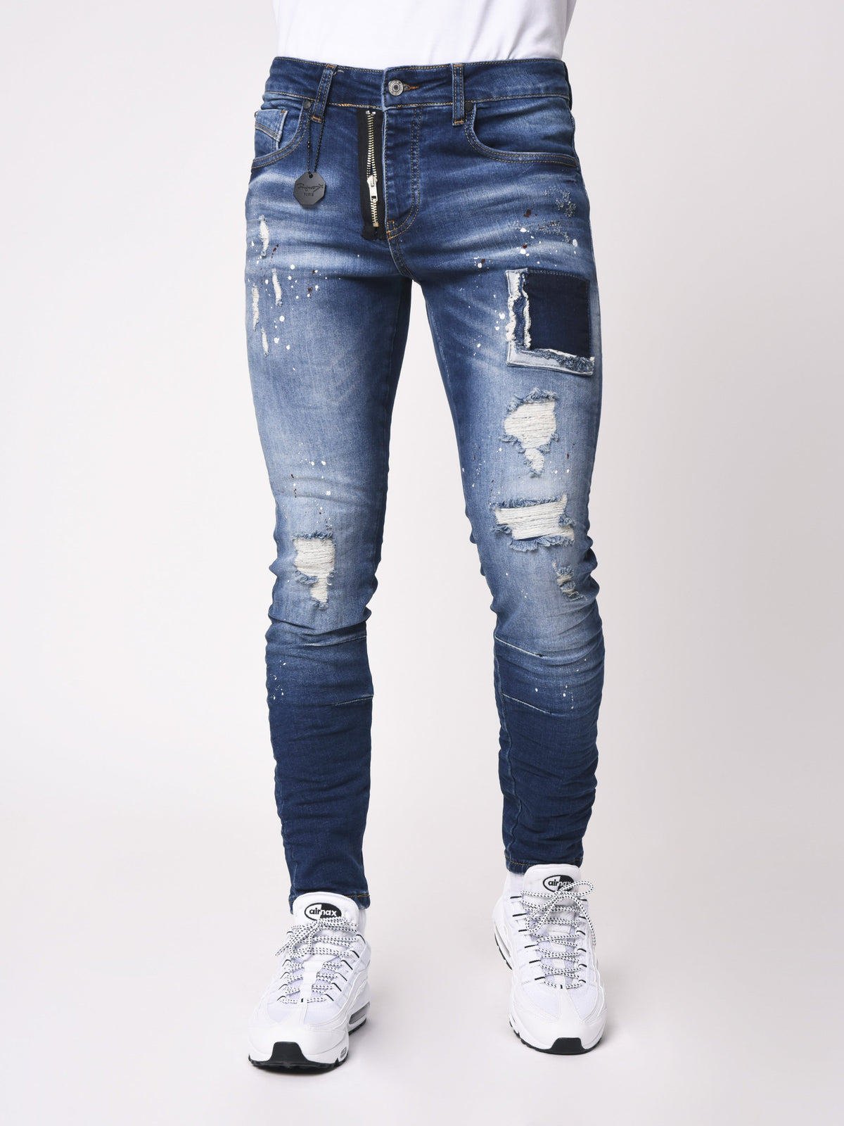 Jean Skinny tacheté