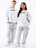 Jeans ample à détails charpentier