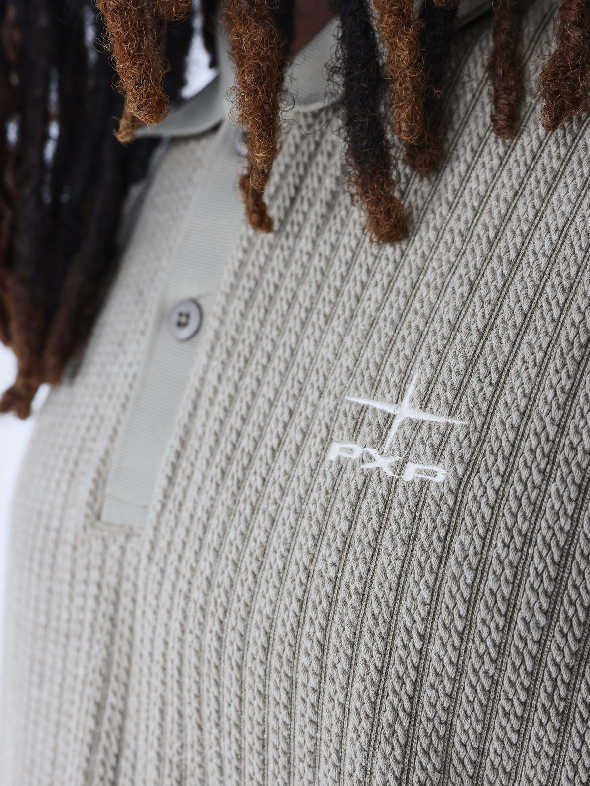 Polo Preppy texturé
