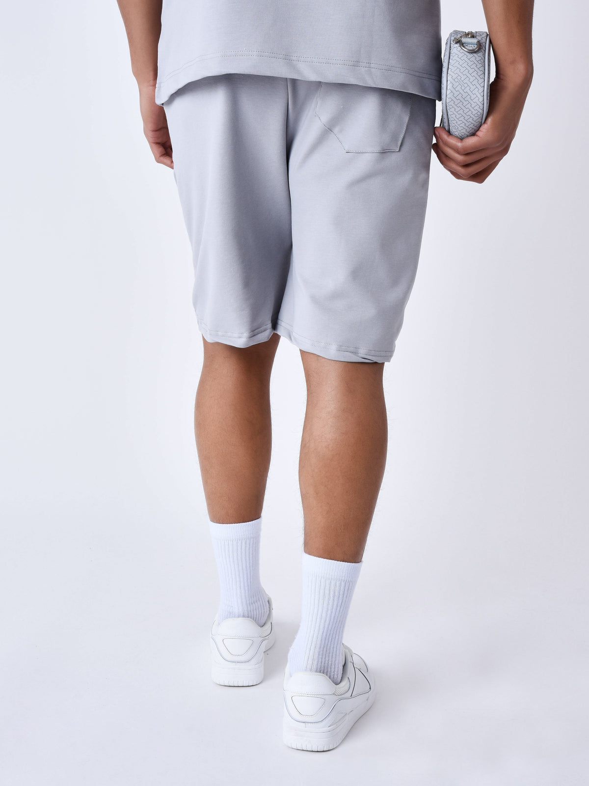 Short classique brodé Signature