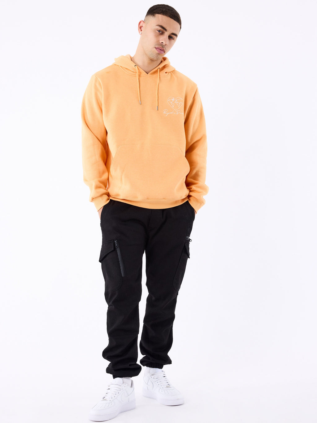 Sweat à Capuche motif coeurmonde