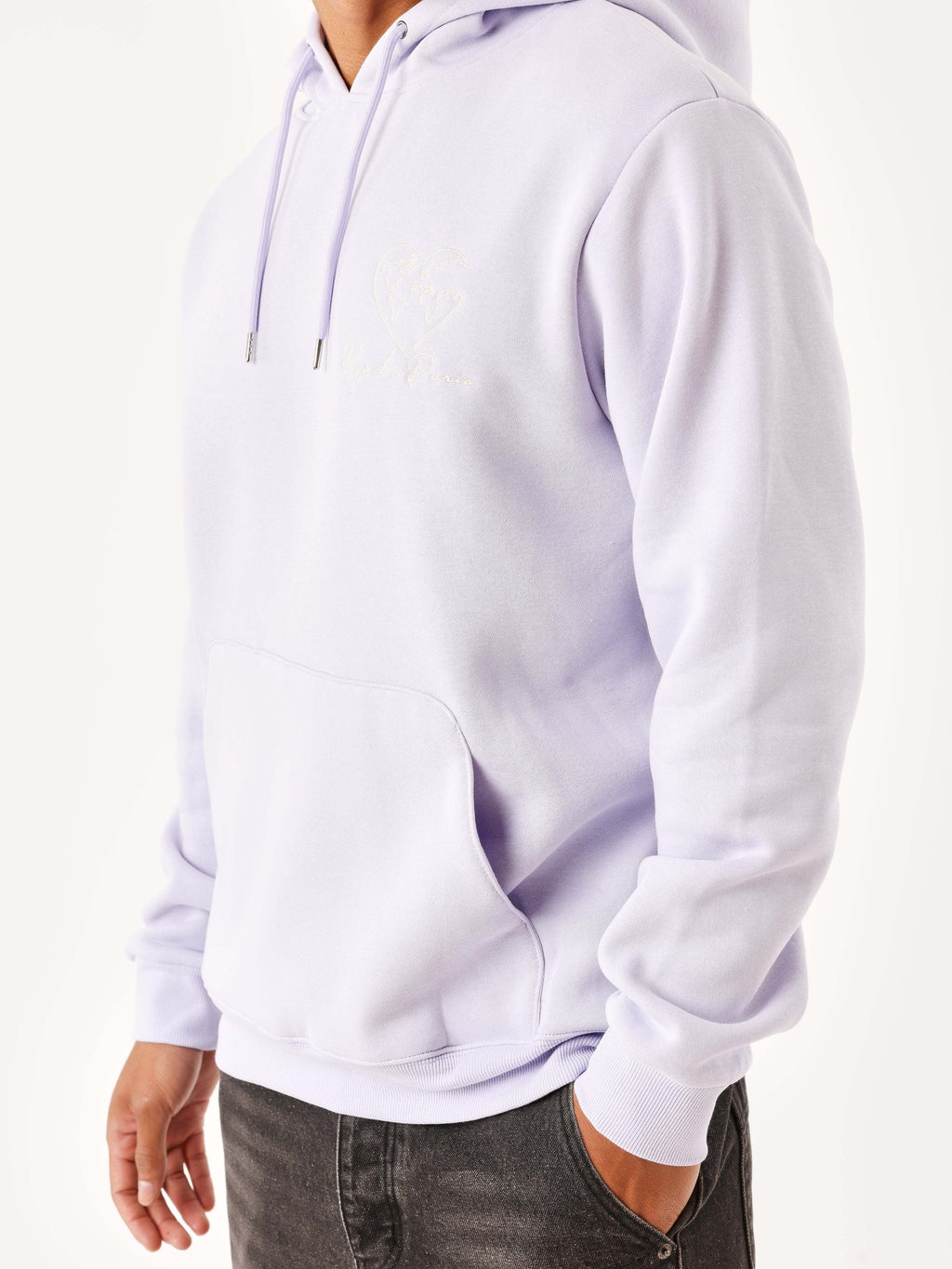 Sweat à Capuche motif coeurmonde