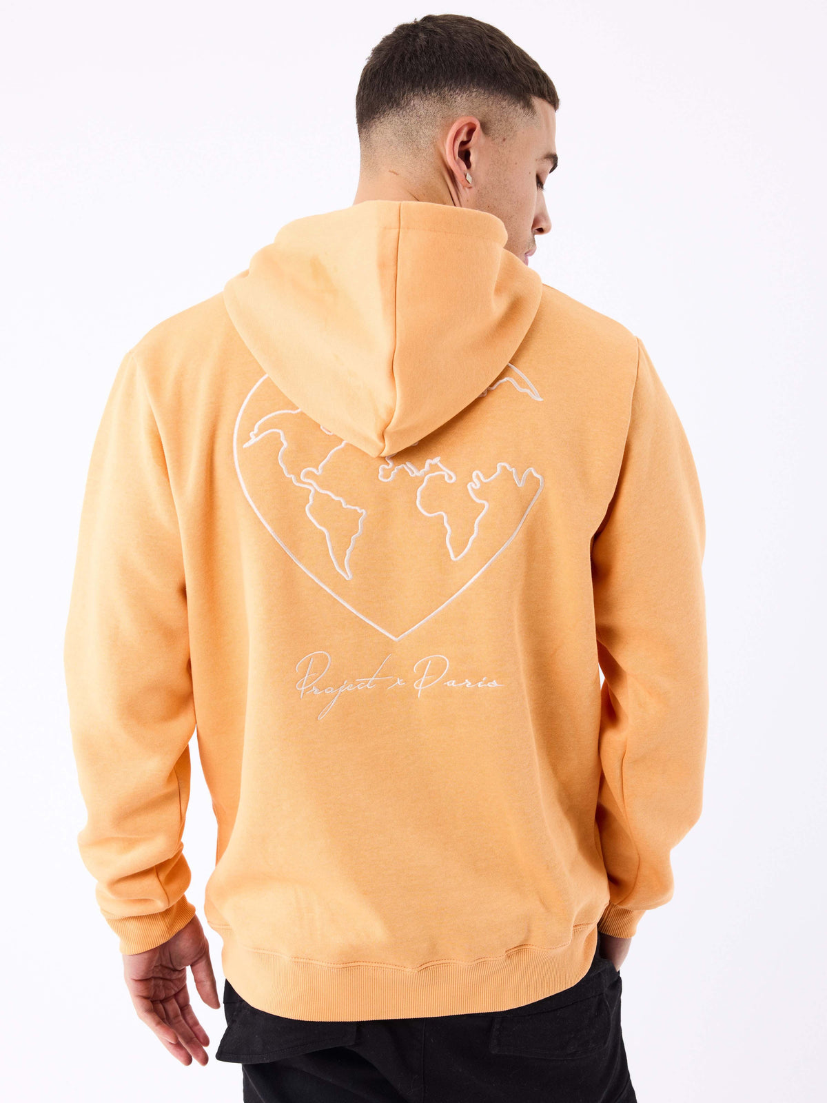 Sweat à Capuche motif coeurmonde