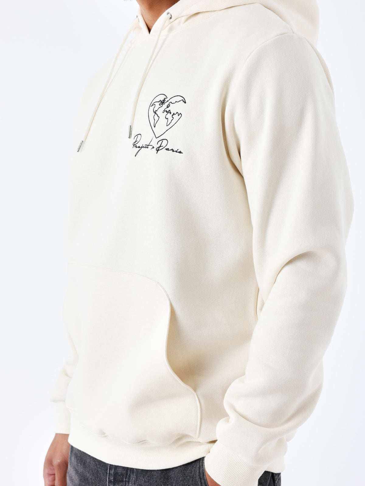 Sweat à Capuche motif coeurmonde