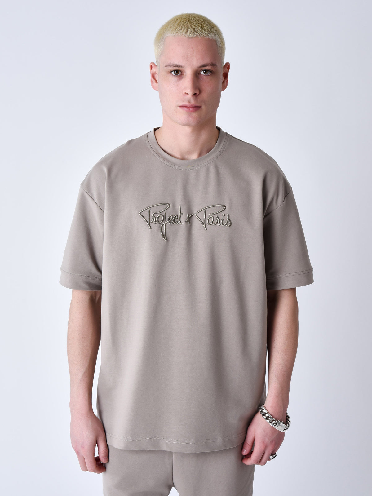 T-shirt classique full logo broderie Signature