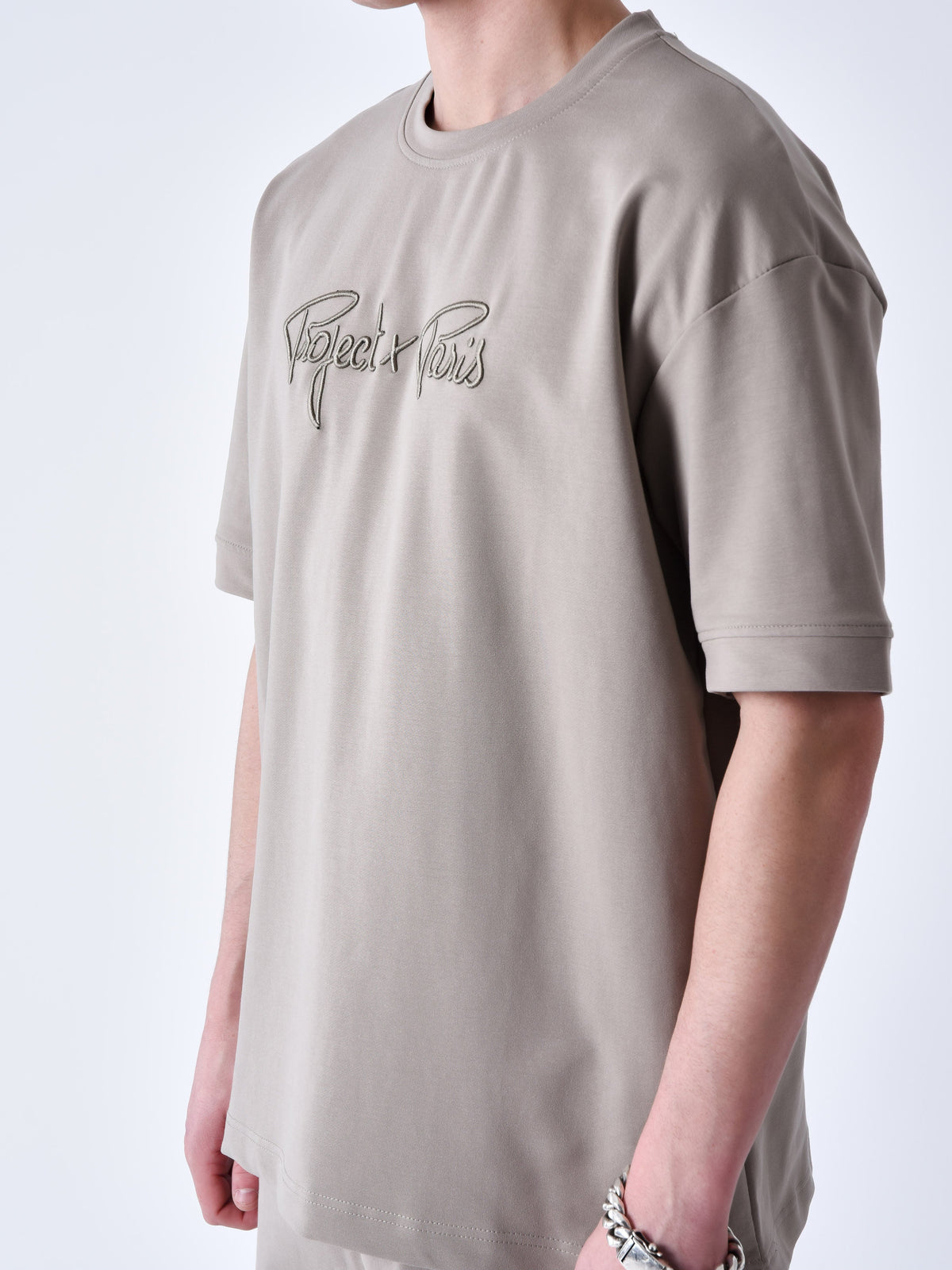 T-shirt classique full logo broderie Signature