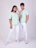 Pantalon skinny basic coutures apparentes