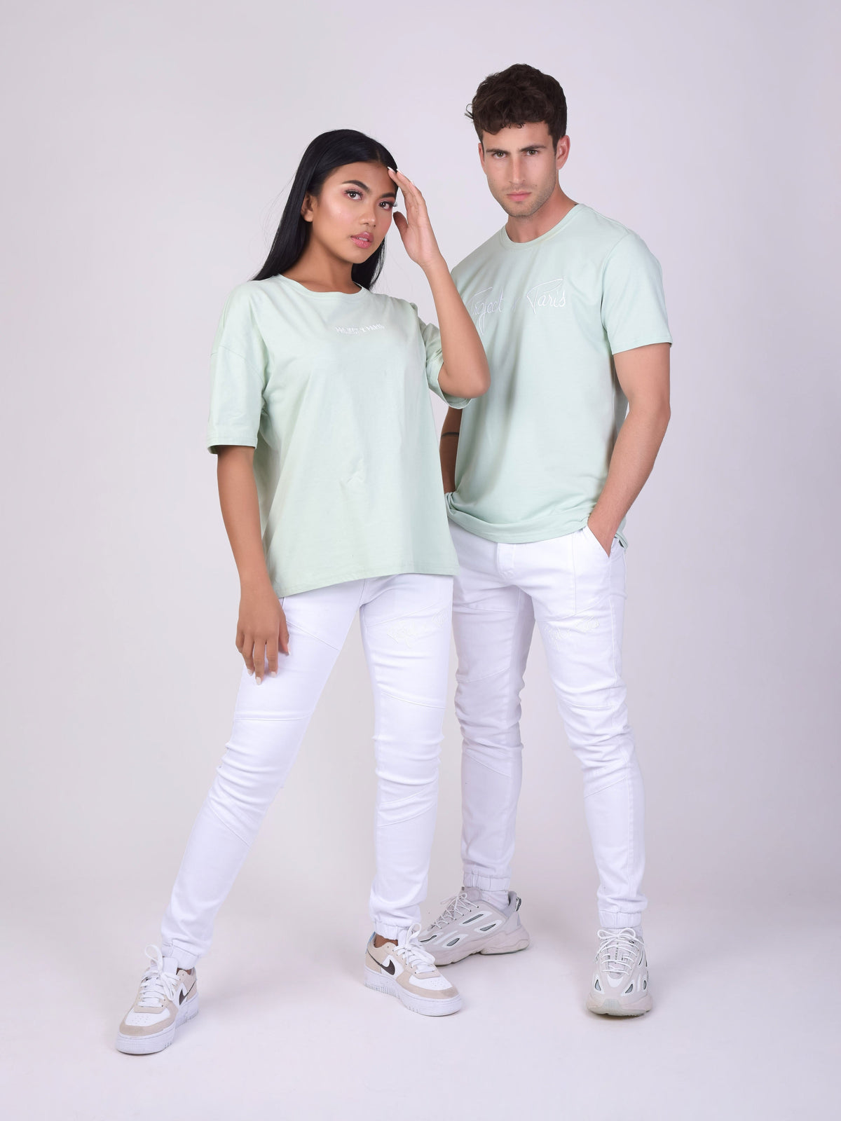 Pantalon skinny basic coutures apparentes